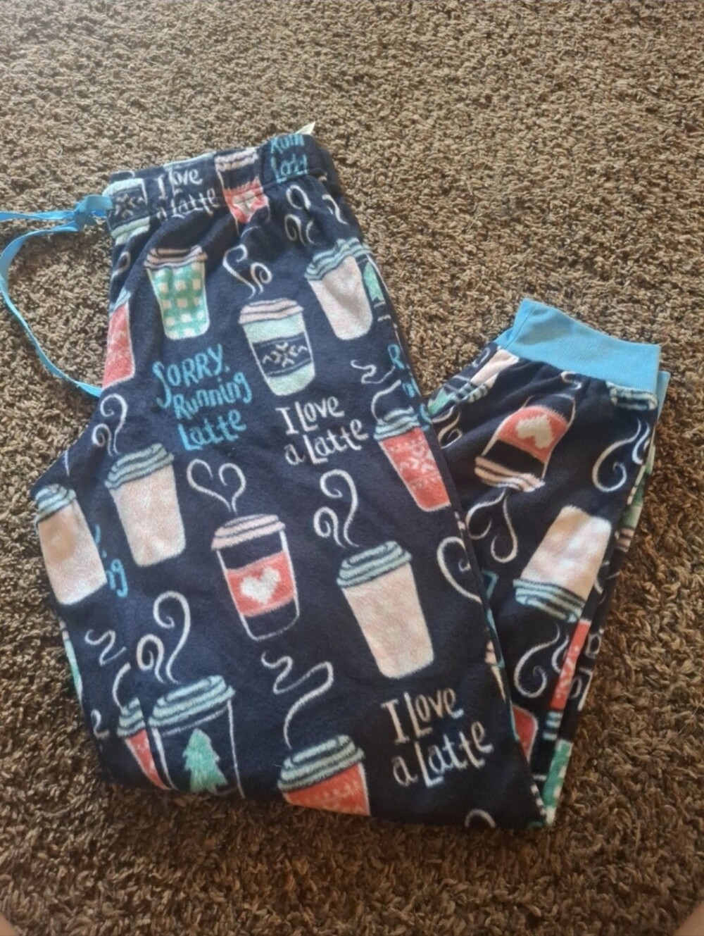 Nwt Pj Coffee Bottoms